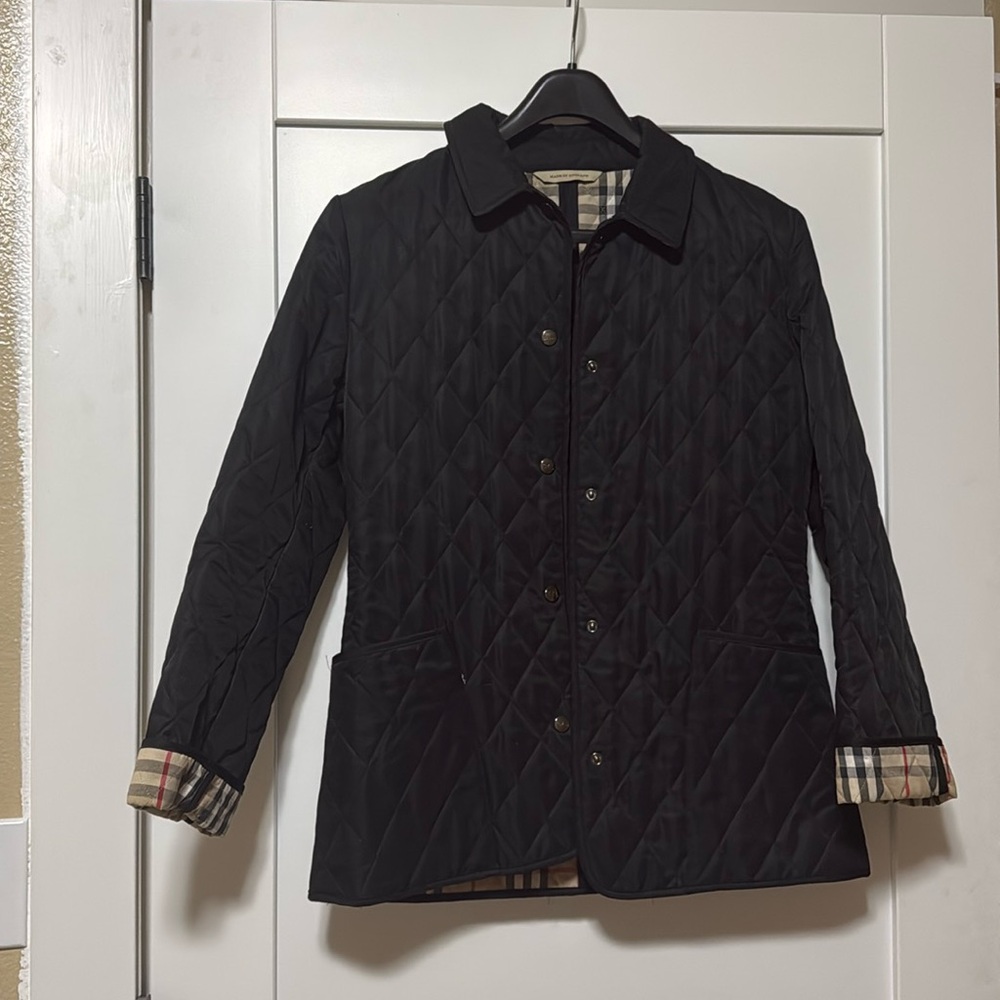 Burberry quilted shell jacket